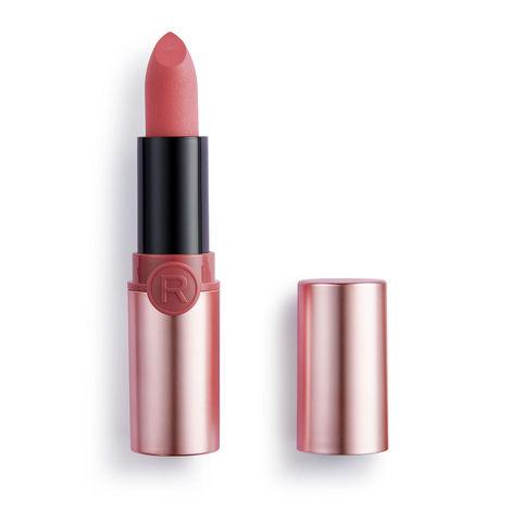 revolution powder matte lipstick rosy