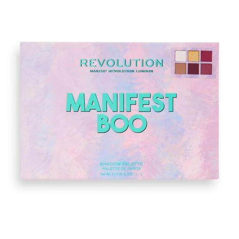 revolution power eyeshadow palette manifest boo