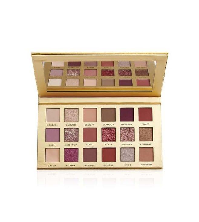 revolution pro new neutral shadow palette - 18 gm