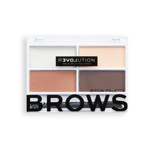 revolution relove colour cult brow palette medium
