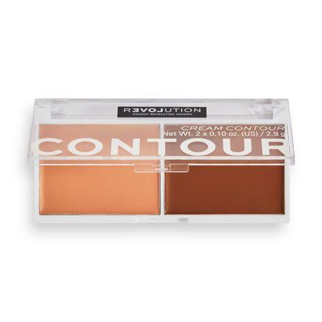 revolution relove cream contour duo medium