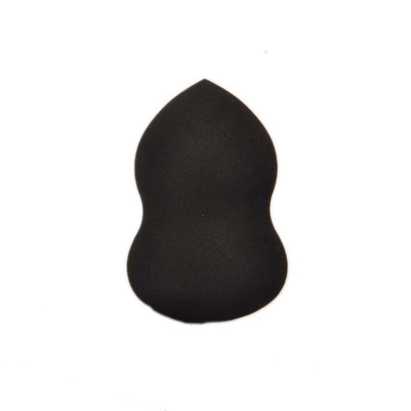 rhe cosmetics beauty blender makeup sponge curved - black