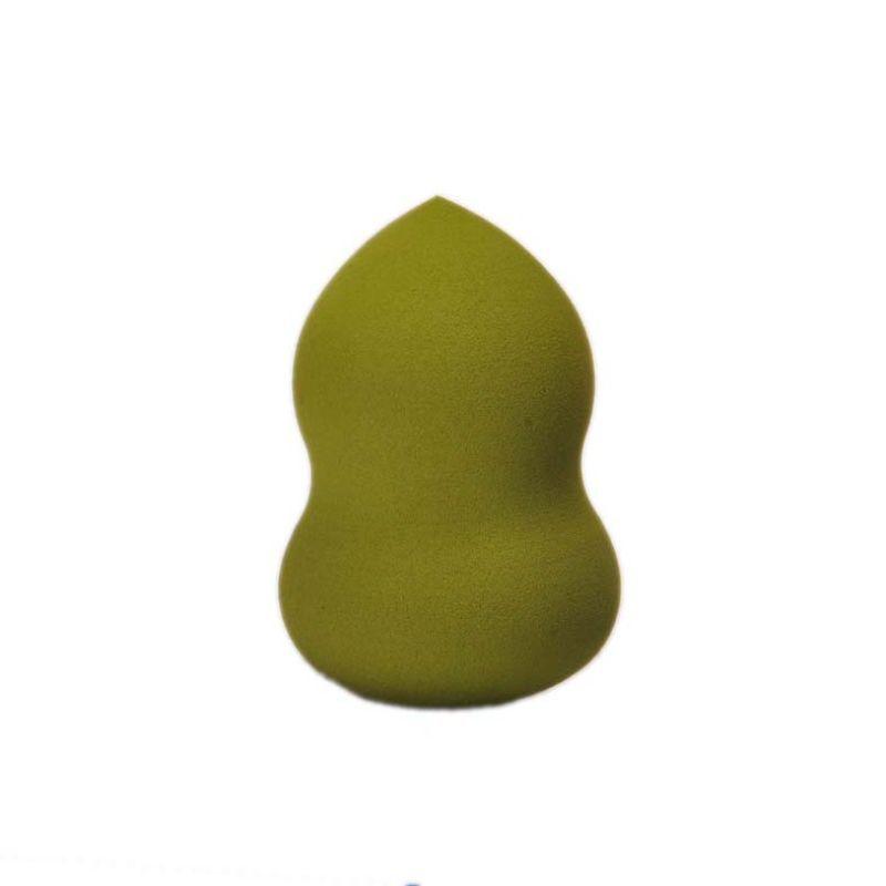 rhe cosmetics beauty blender makeup sponge curved - green