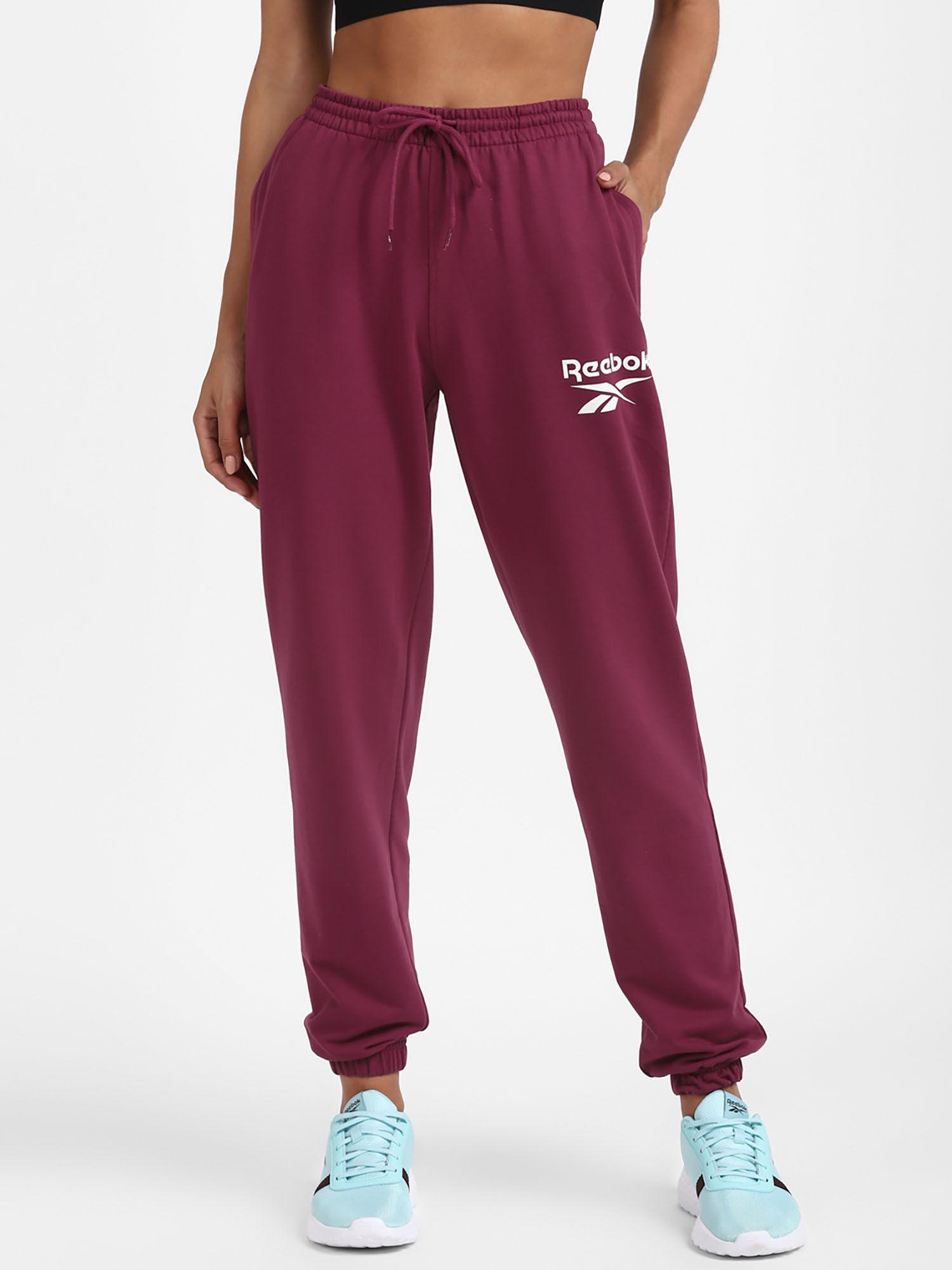 ri bl fleece pant pink training track pant