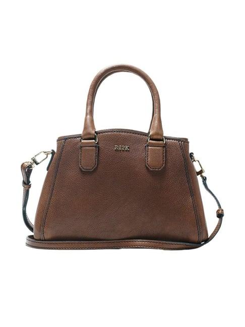 ri2k london cognac leather large handbag