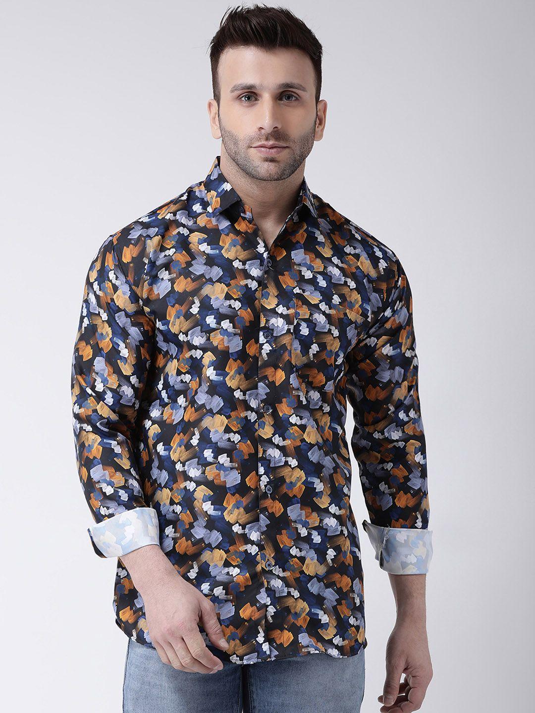 riag floral printed cotton casual shirt