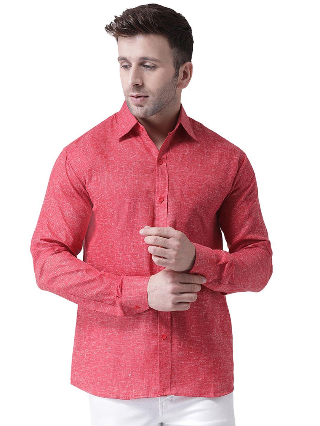 riag spread collar cotton casual shirt