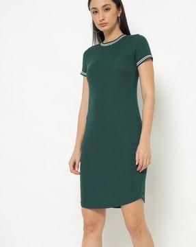 ribbed bodycon dress