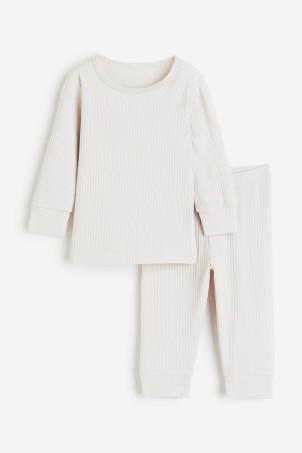 ribbed cotton set