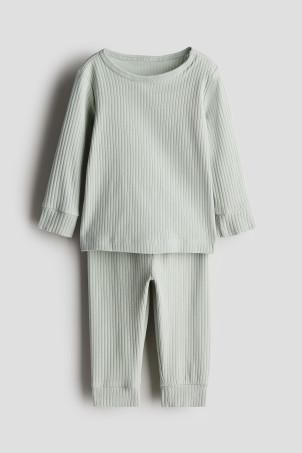 ribbed cotton set