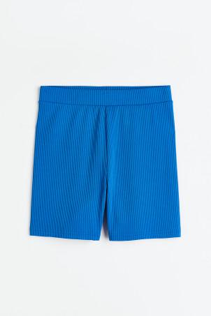 ribbed cycling shorts