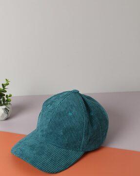 ribbed flat cap