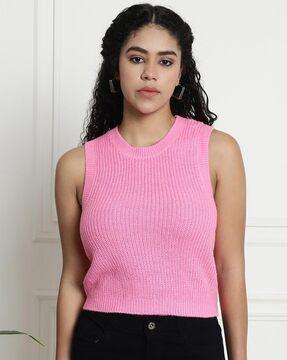 ribbed slim fit top