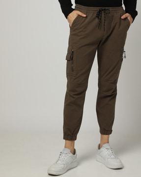 ribstop joggers with patch pocket