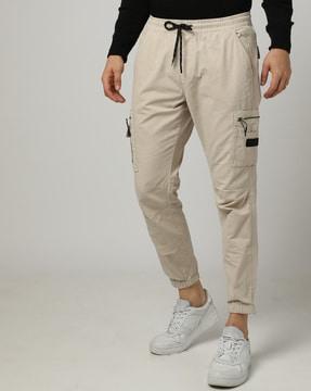 ribstop joggers with patch pocket