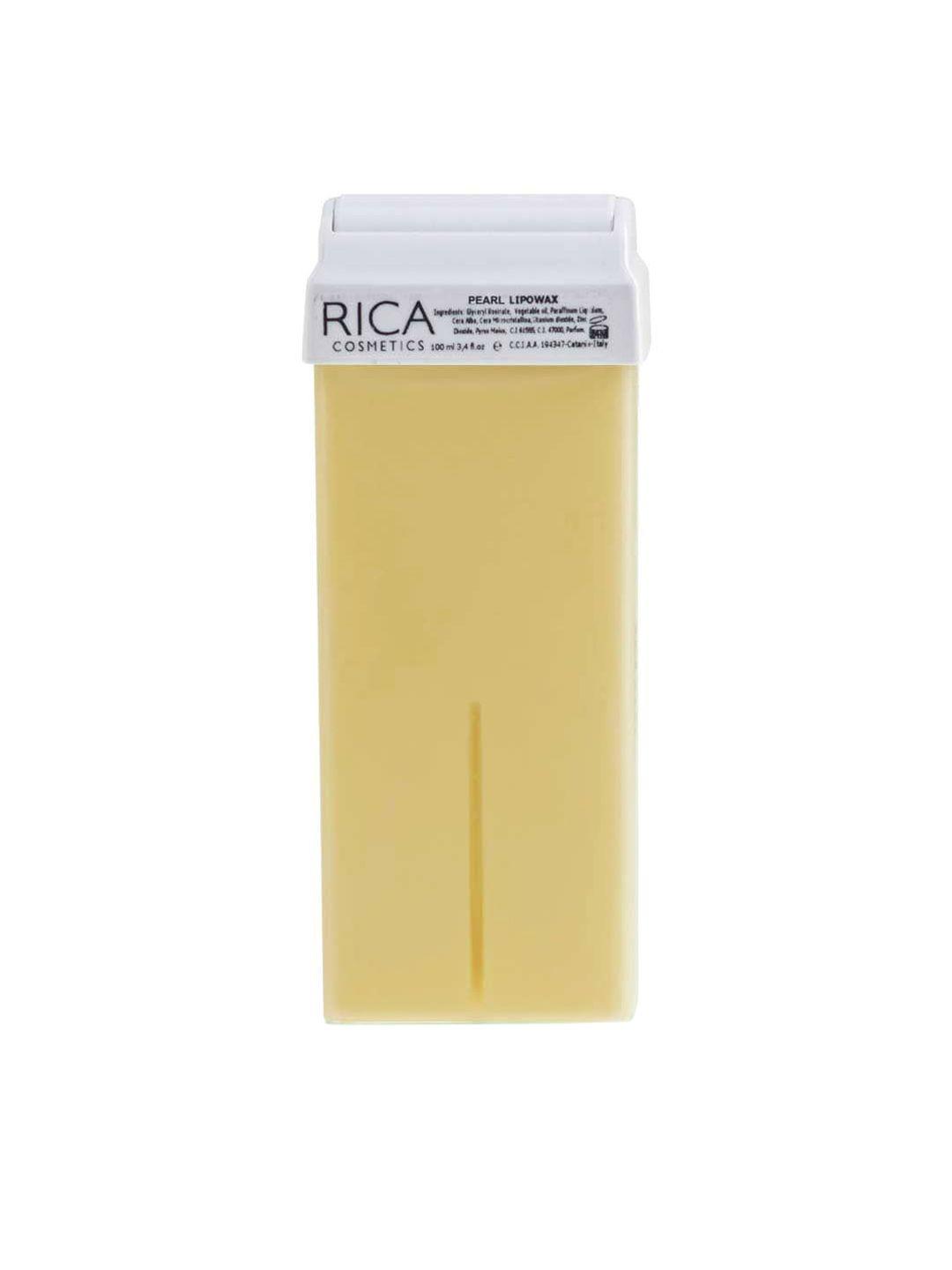 rica unisex white pearl lipowax - 100 ml