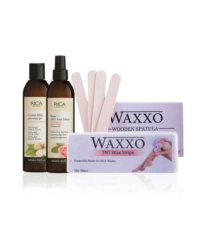 rica wax waxing essentials kit