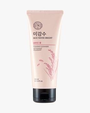 rice water bright foaming cleanser