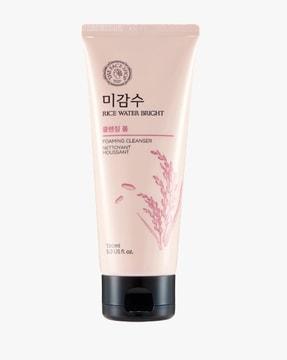 rice water bright foaming cleanser