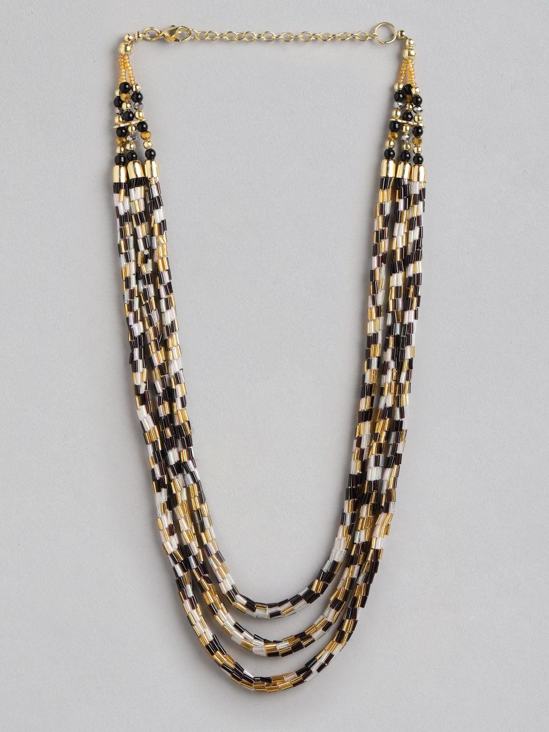 richeera beaded layered necklace