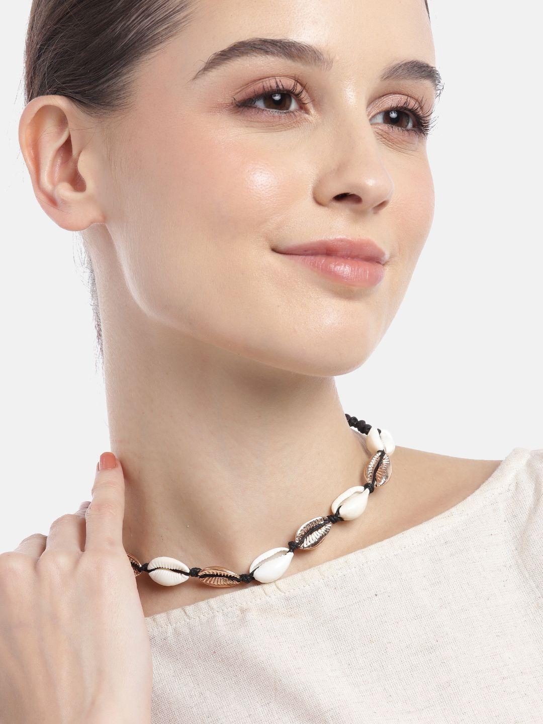 richeera beads studded necklace