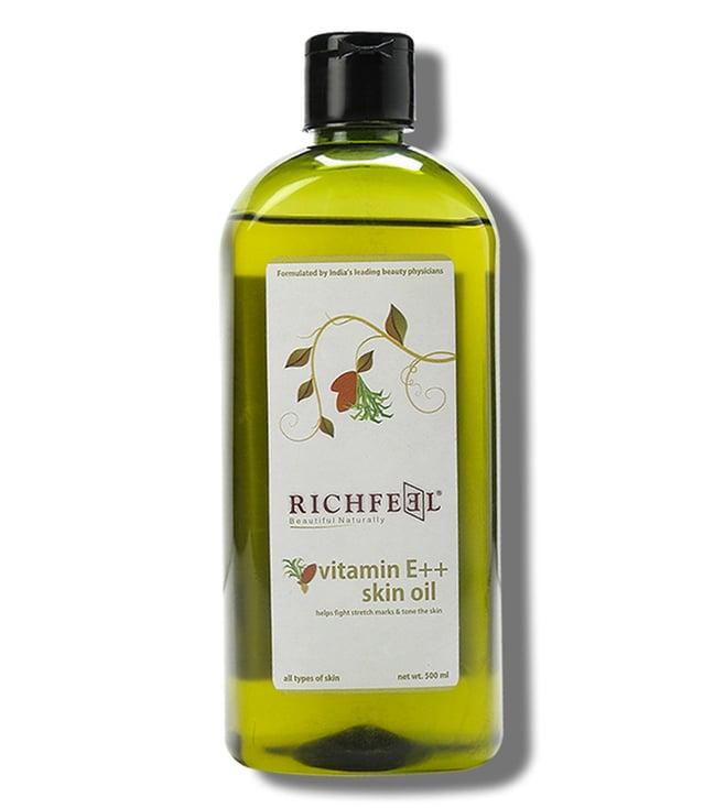 richfeel vitamin e ++ skin oil - 500 ml