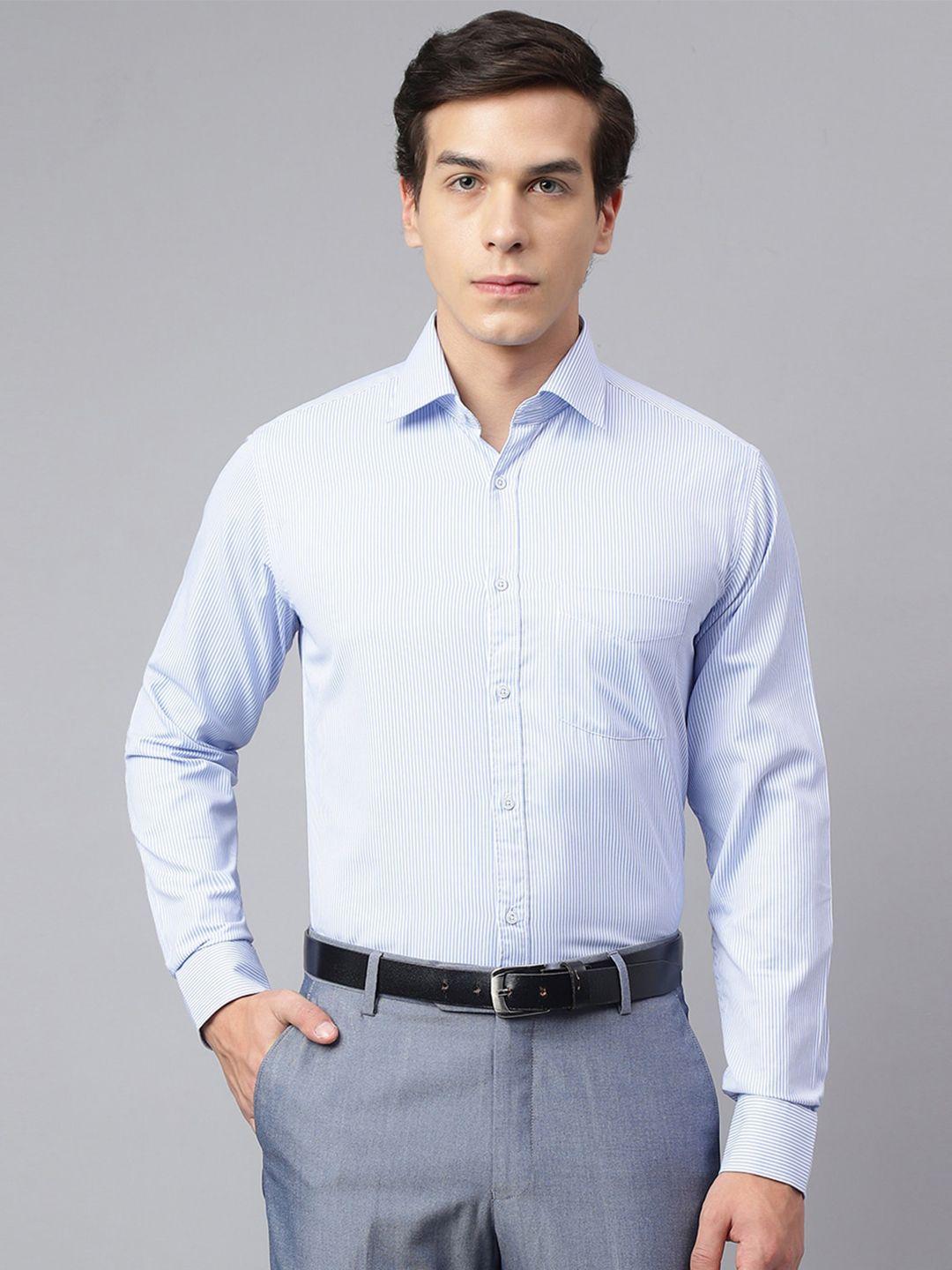 richlook standard striped formal shirt