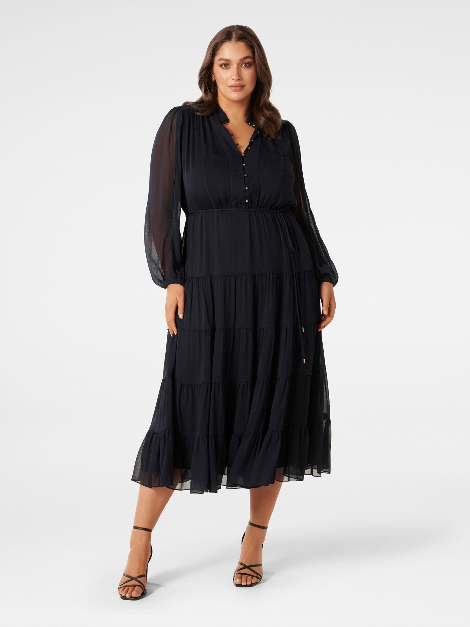 rickie curve button up midi dress (set of 2)