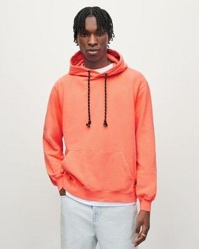 rico cotton relaxed fit hoodie