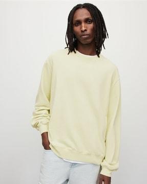 rico cotton relaxed fit sweatshirt