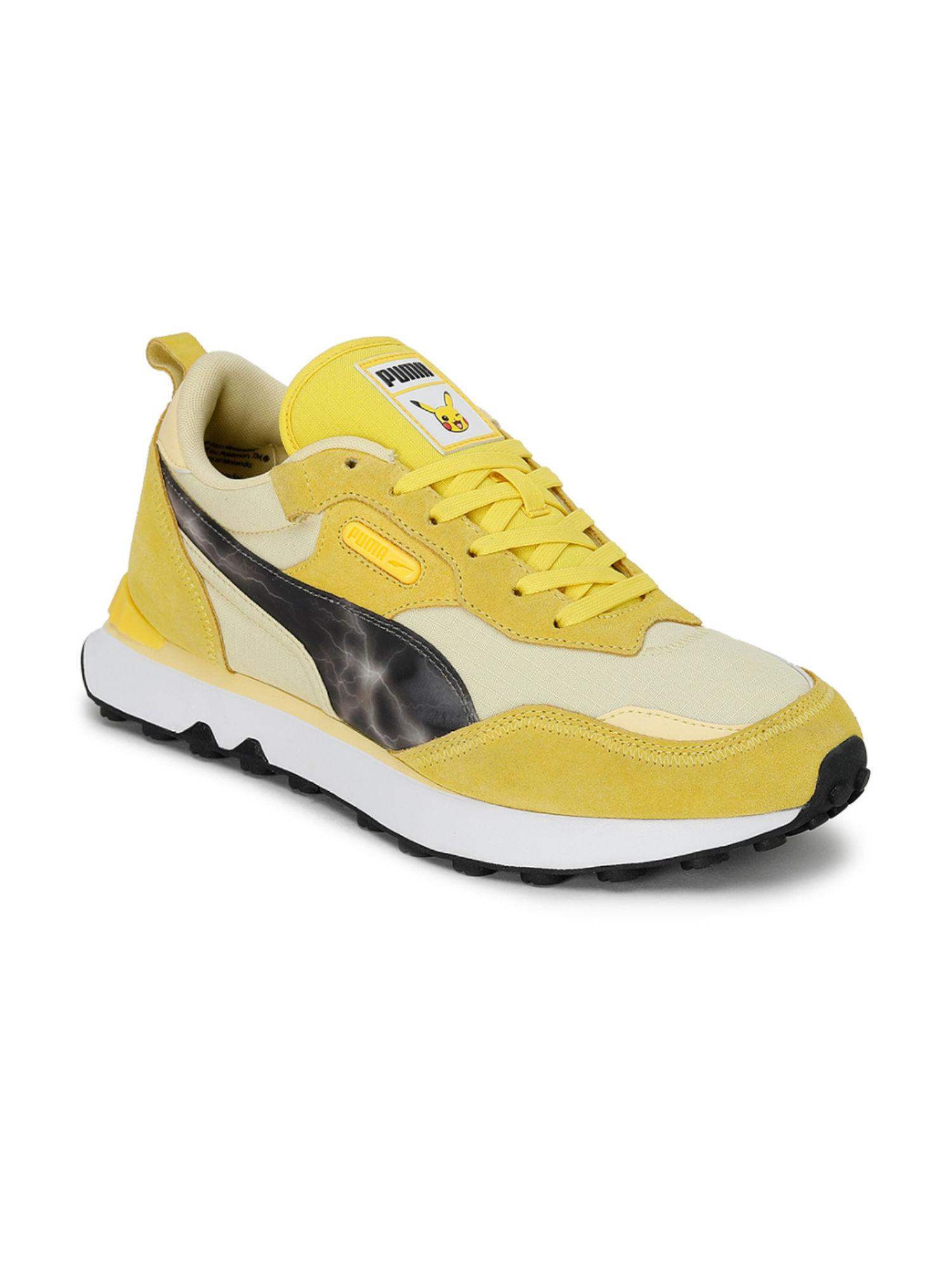 rider fv pikachu mens yellow sneakers