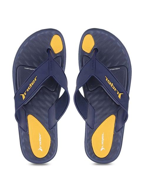 rider men's r line plus ii blue flip flops