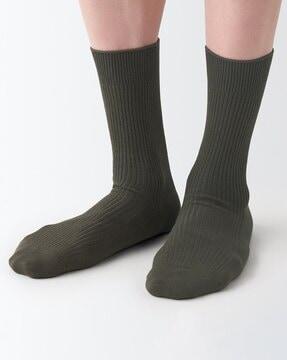 right angle rib socks