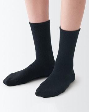 right angle soft stretch top-running along ankle socks