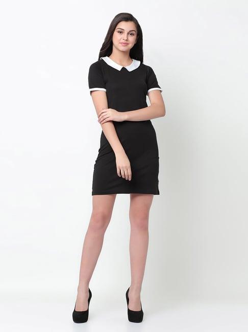 rigo black cotton dress