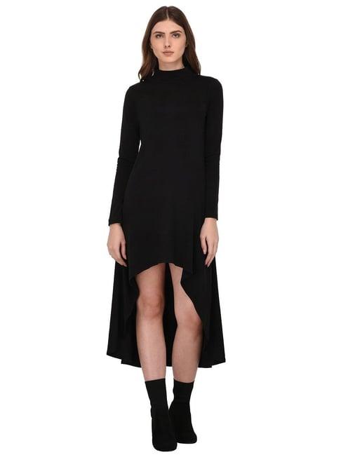 rigo black cotton dress