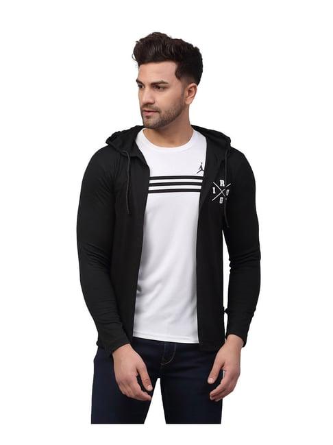 rigo black regular fit cardigan