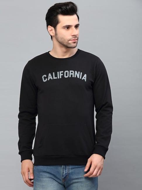 rigo black round neck sweatshirt