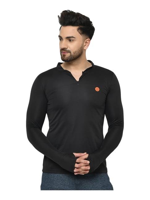 rigo black slim fit t-shirt