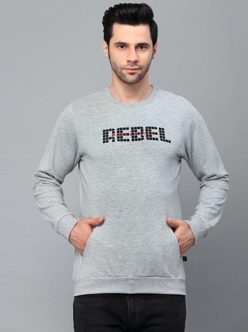 rigo grey round neck sweatshirt