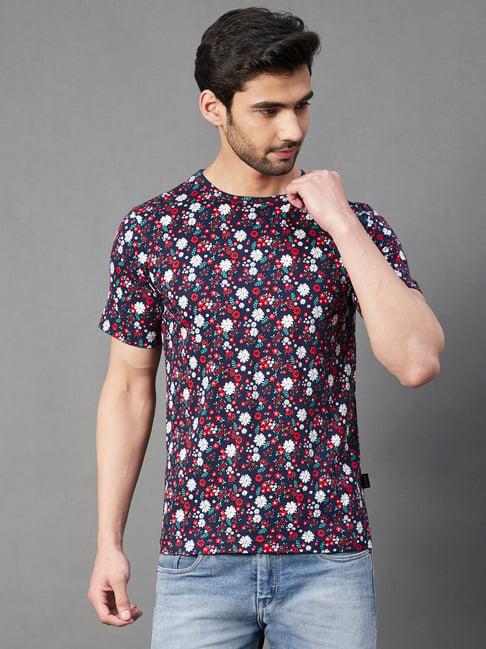 rigo navy floral print t-shirt