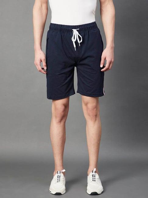 rigo navy regular fit shorts