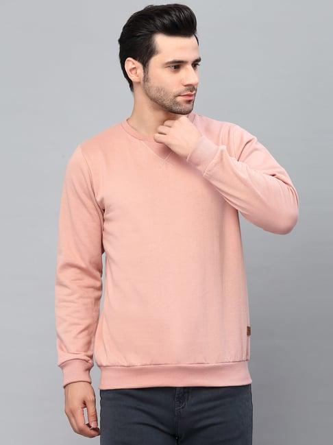 rigo pink round neck sweatshirt