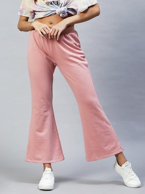 rigo pink slim fit mid rise pants