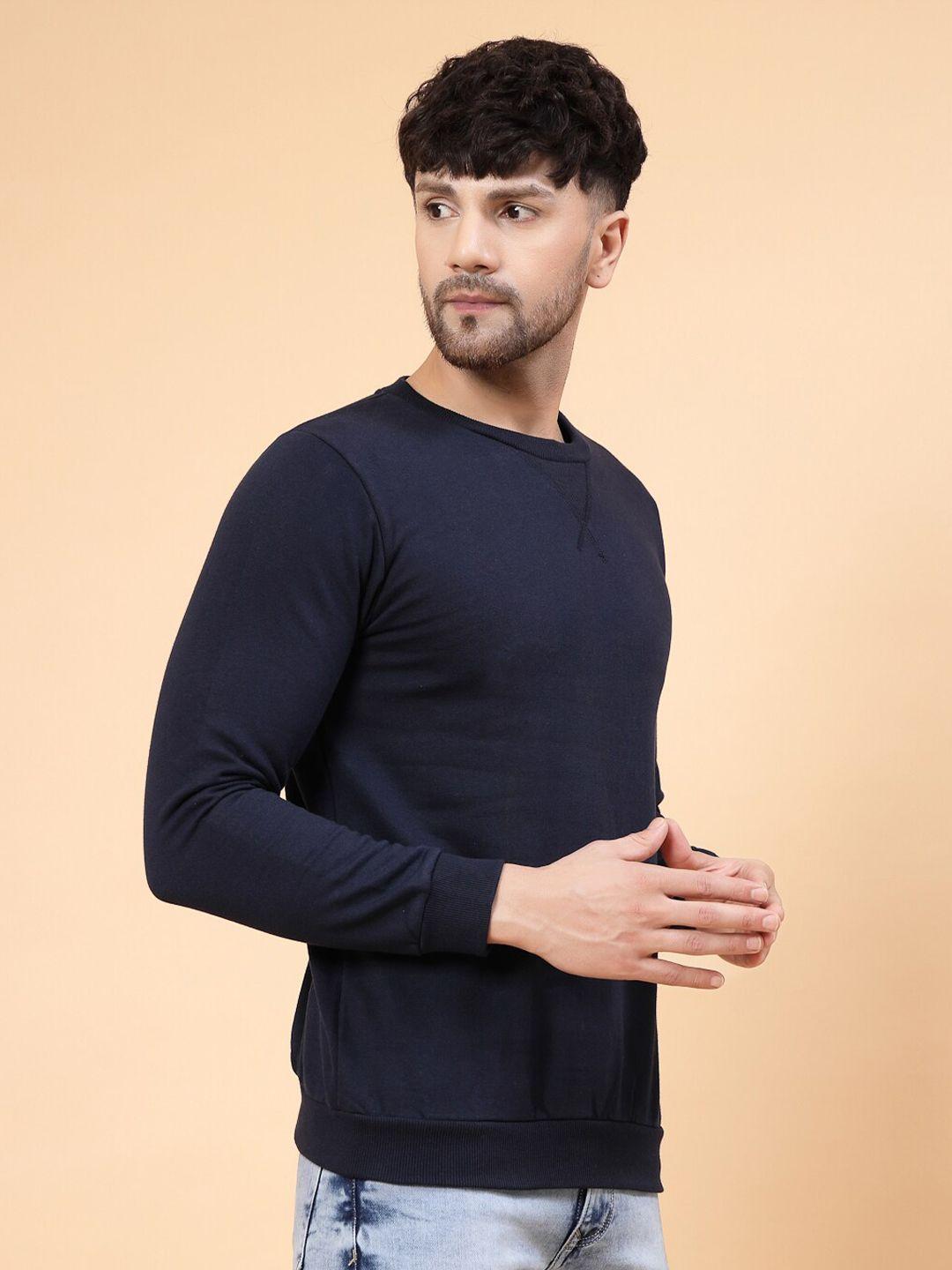 rigo round neck fleece sweatshirt