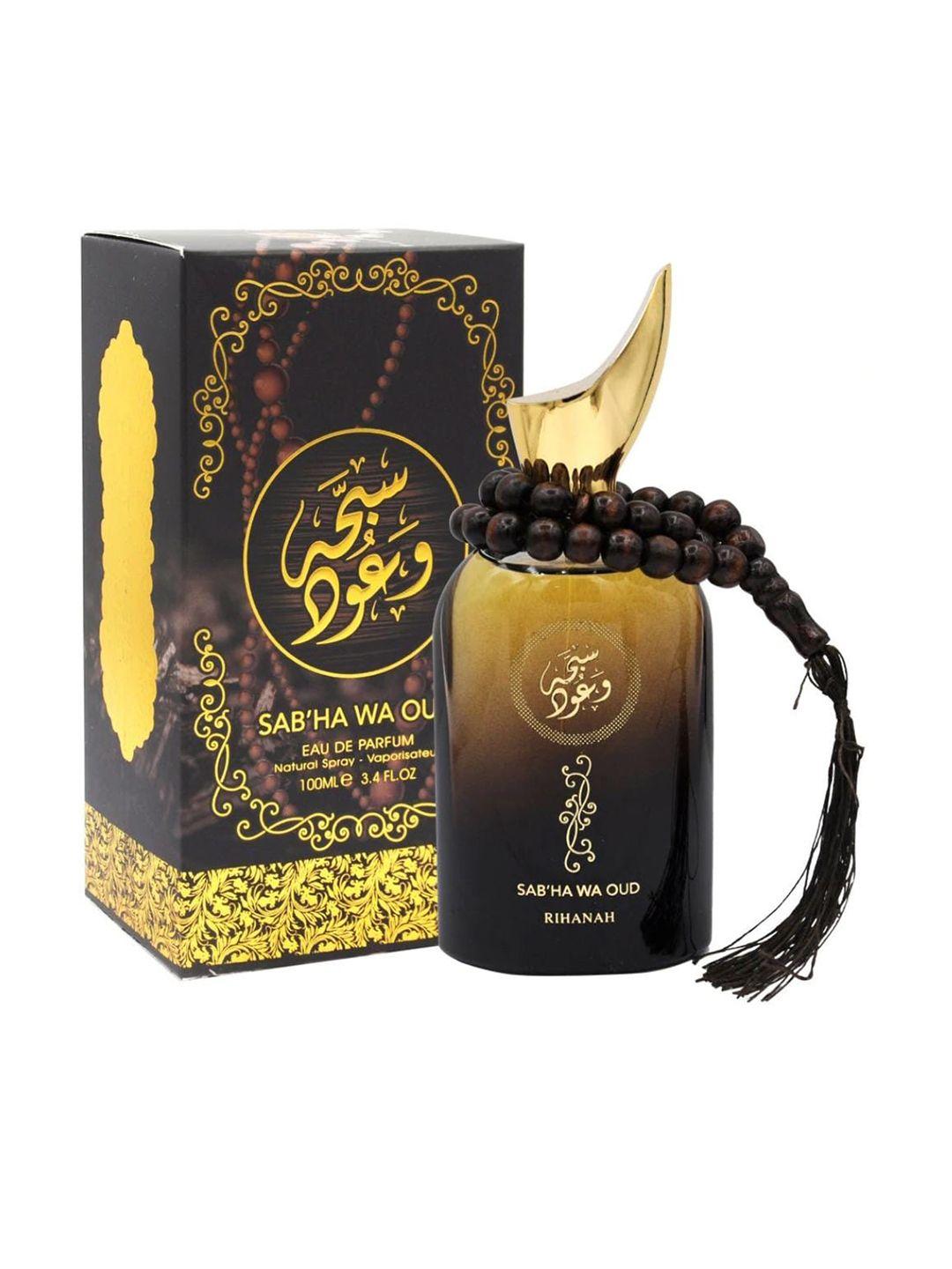 rihanah sabha wa oud cambodi eau de parfum natural spray - 100 ml