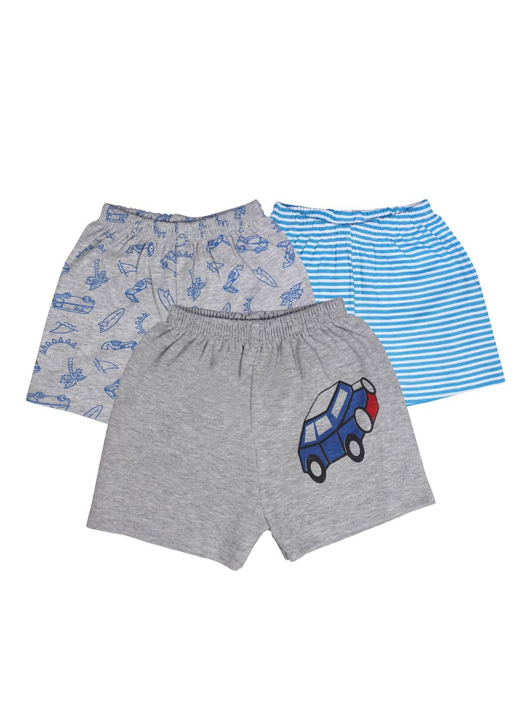 rikidoos boys pack of 3 striped shorts
