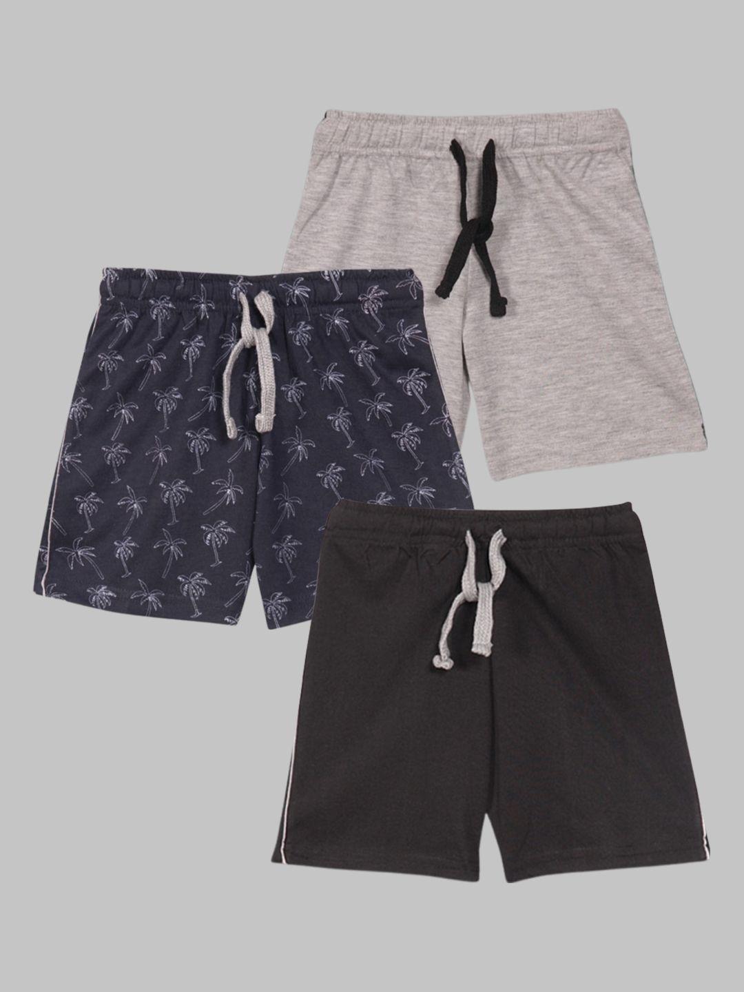 rikidoos-boys-pack-of-3-tropical-printed-mid-rise-regular-shorts