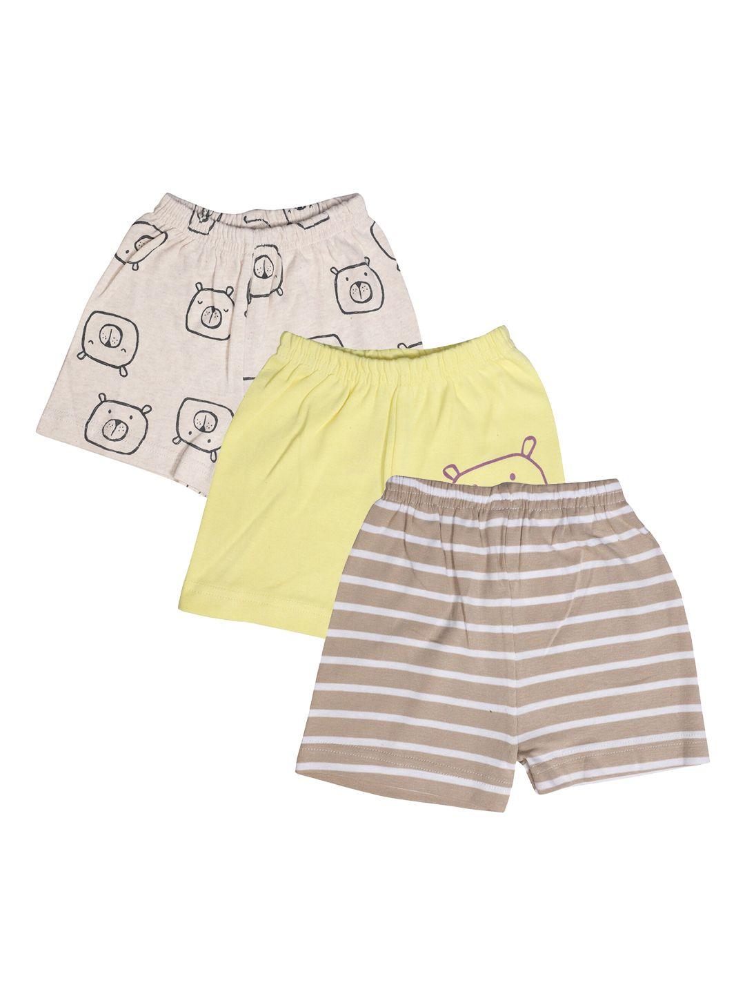 rikidoos boys pack of 3 striped shorts