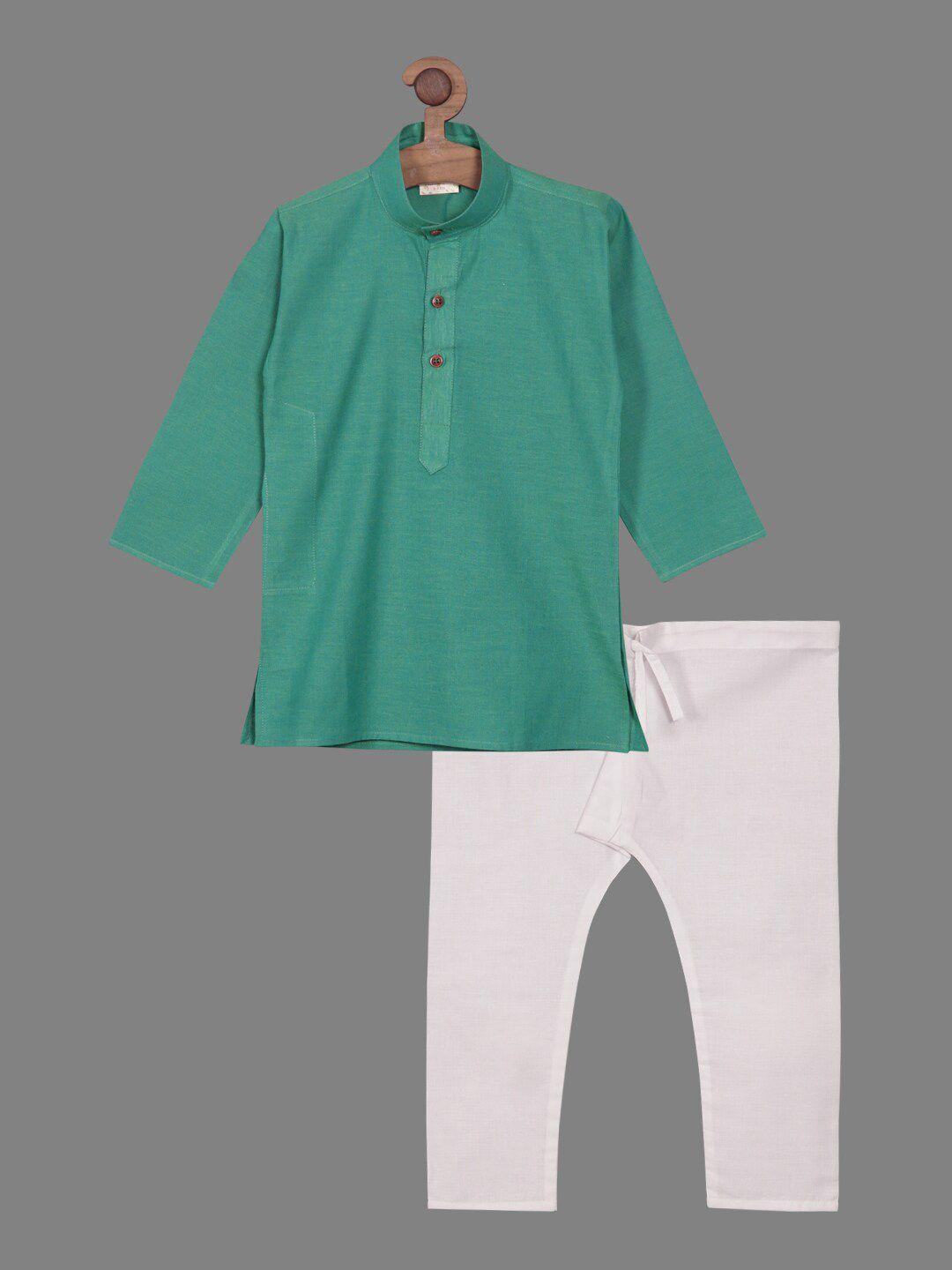 rikidoos pure cotton straight kurta with pyjamas